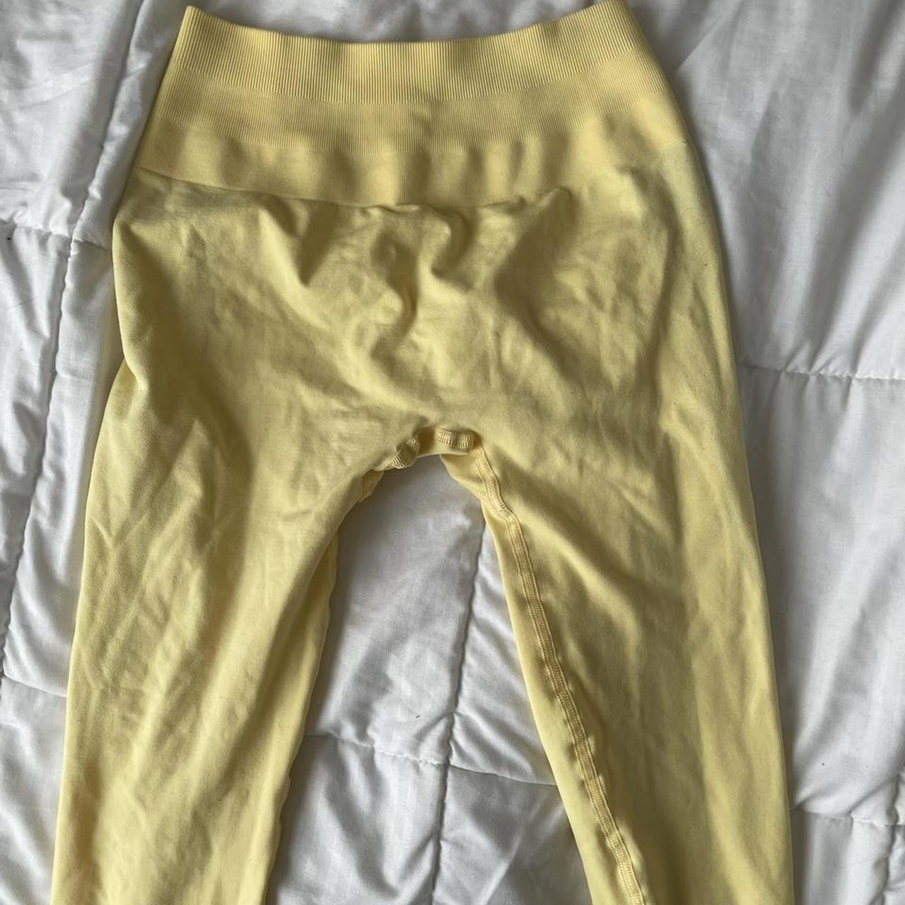 SOLD small alphalete lemonade amplify leggings... Depop