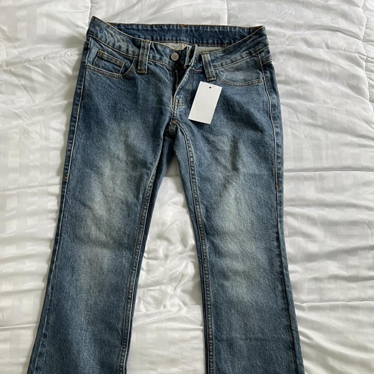 Brandy Melville Low Rise Flare Jeans - New with - Depop