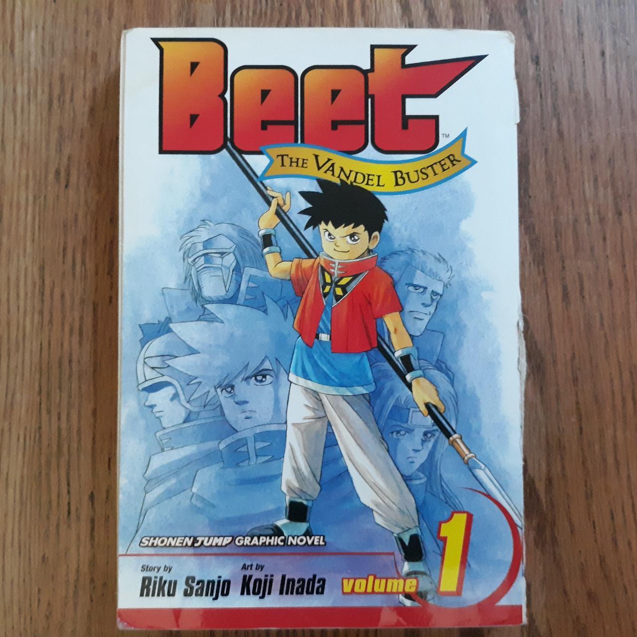 Beet The Vandel Buster Manga Boukenou Beet/Beet the Vandel Buster manga volume 1... - Depop