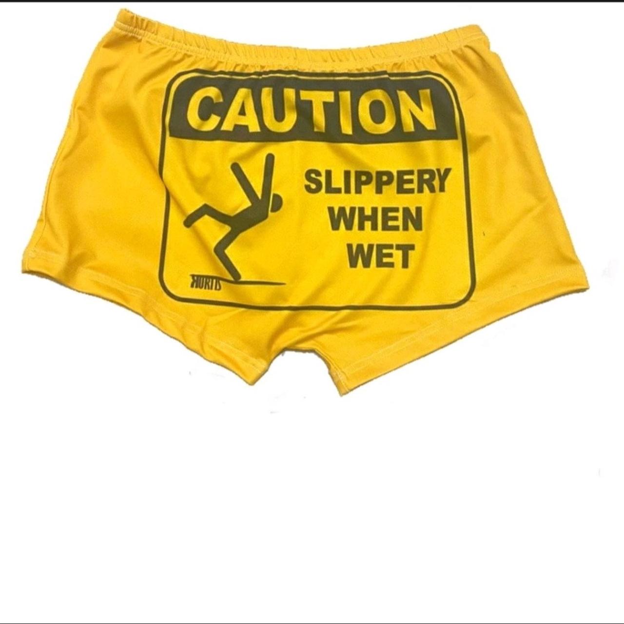 Slippery when wet shorts sold from D’sass Boutique... - Depop