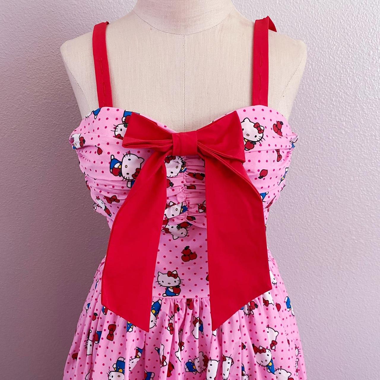 Unique Vintage x Hello Kitty Pink Dress *Rare*