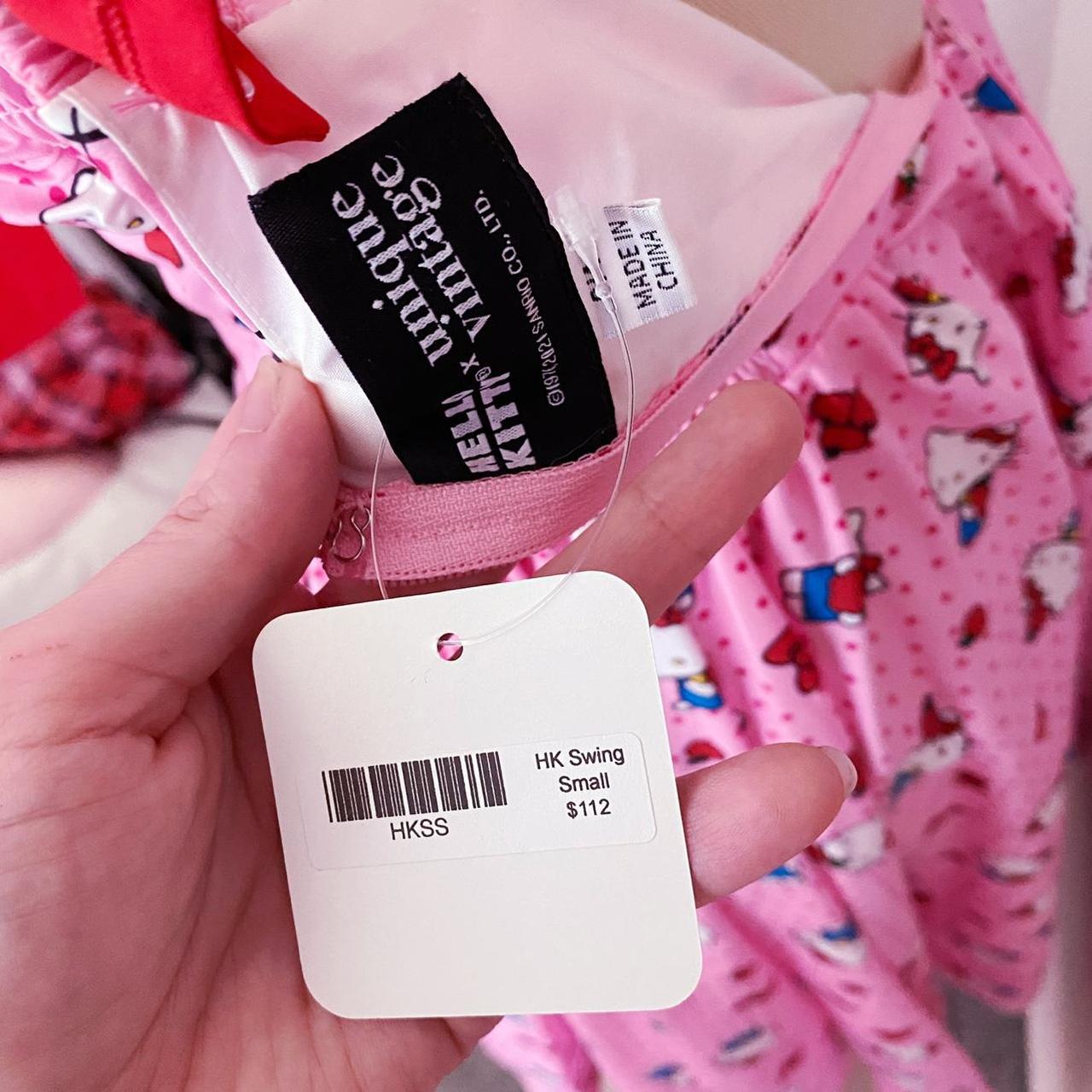 Unique Vintage x Hello Kitty Pink Dress *Rare*