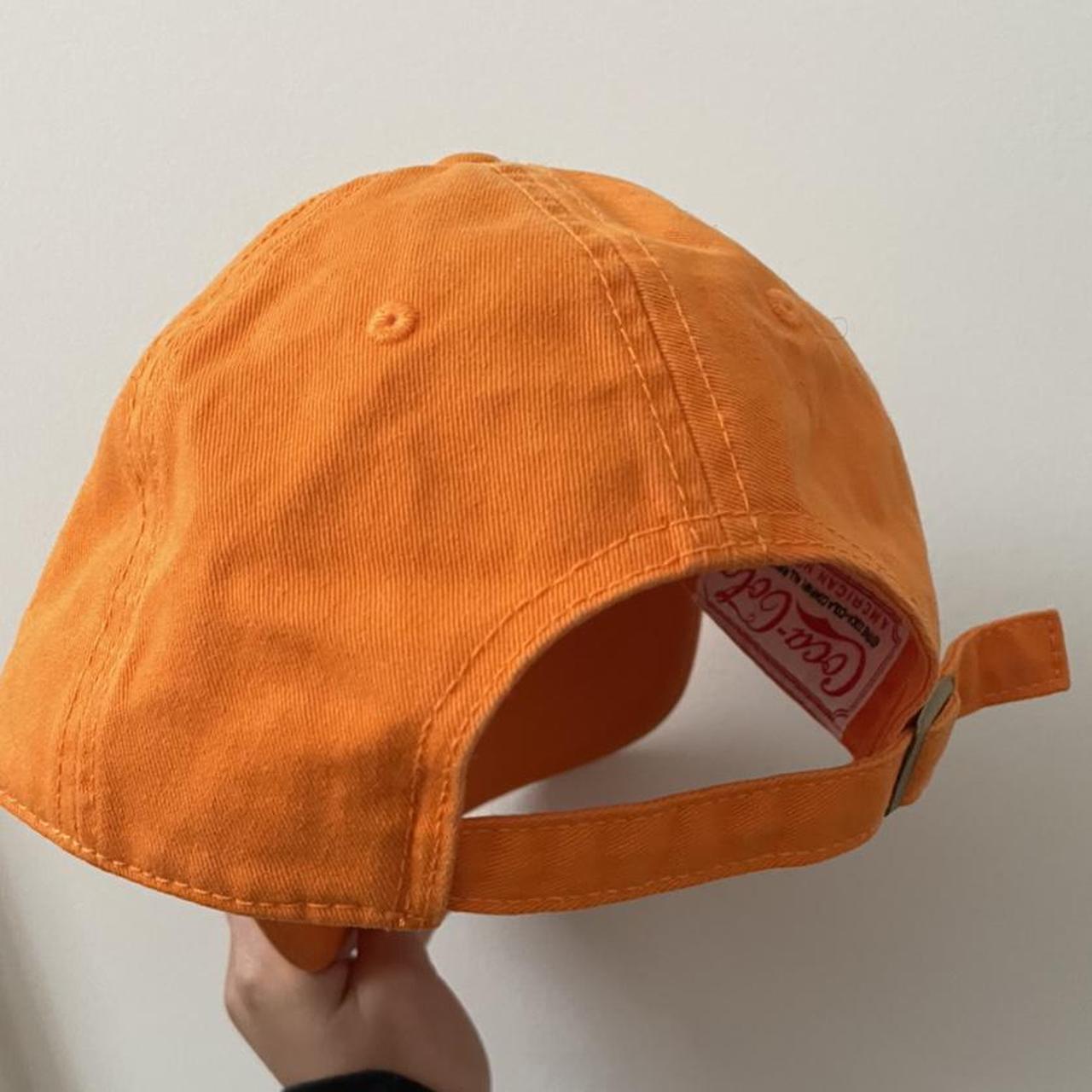 Fanta orange soda embroidered cap Adjustable... - Depop