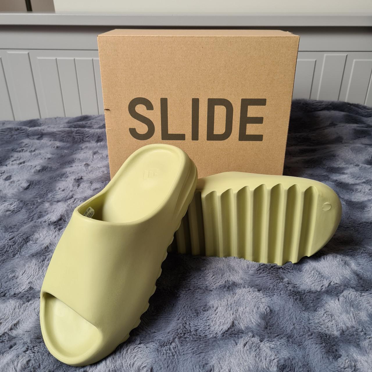 Men's Green Slides