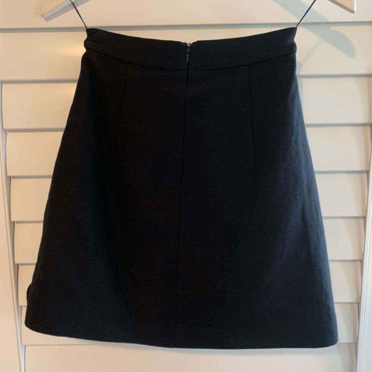 Acler Skirt -Navy #acler #skirt #navy #mini - Depop