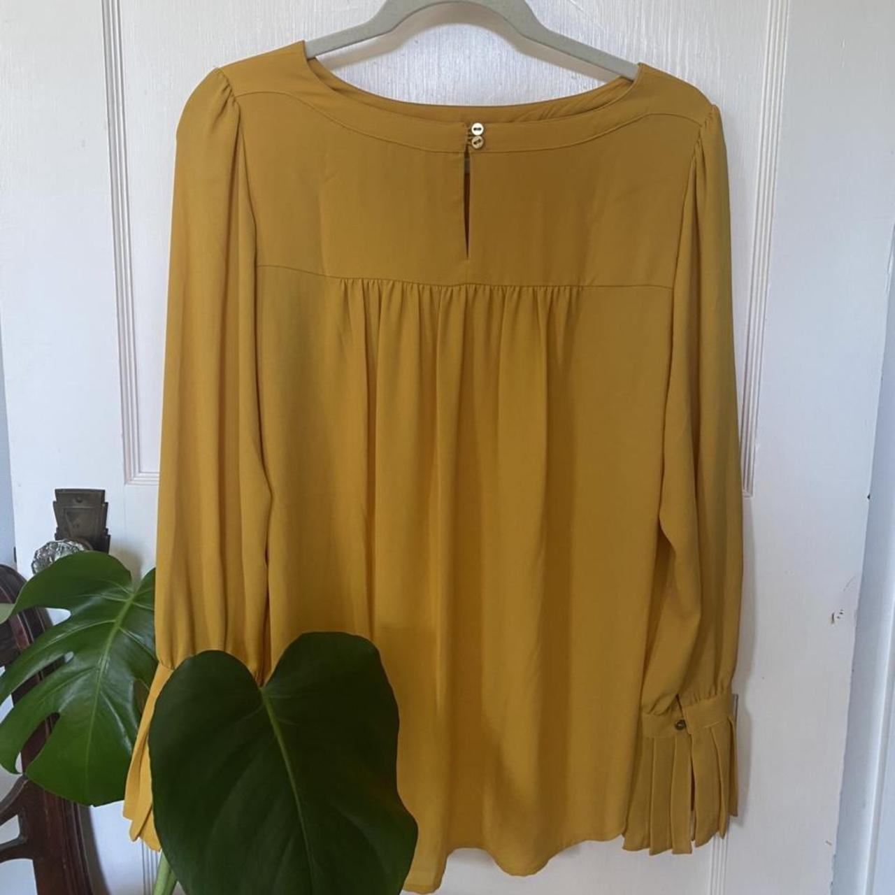 Loft fashion yellow blouse