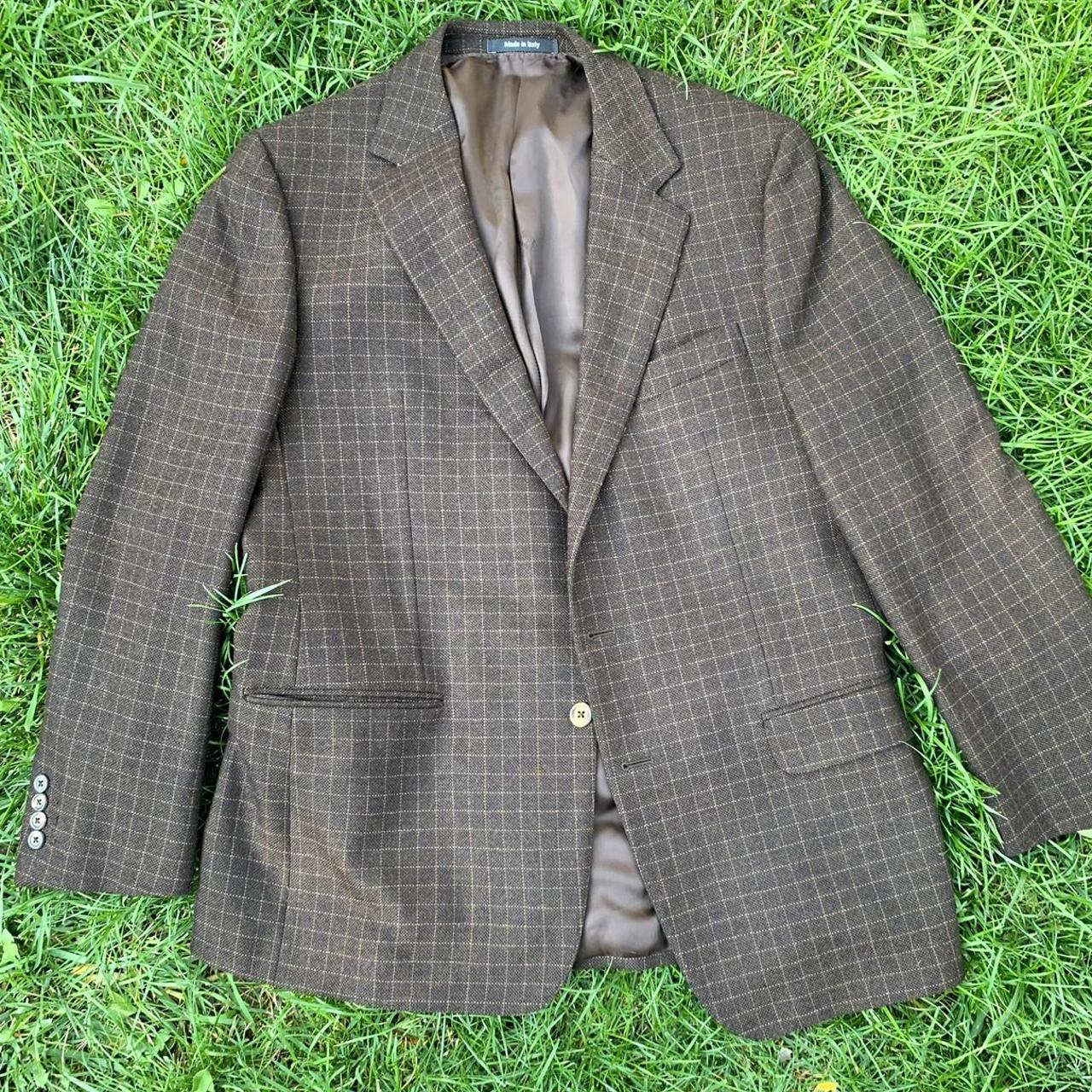 Dunhill Men's Brown and Tan Jacket
