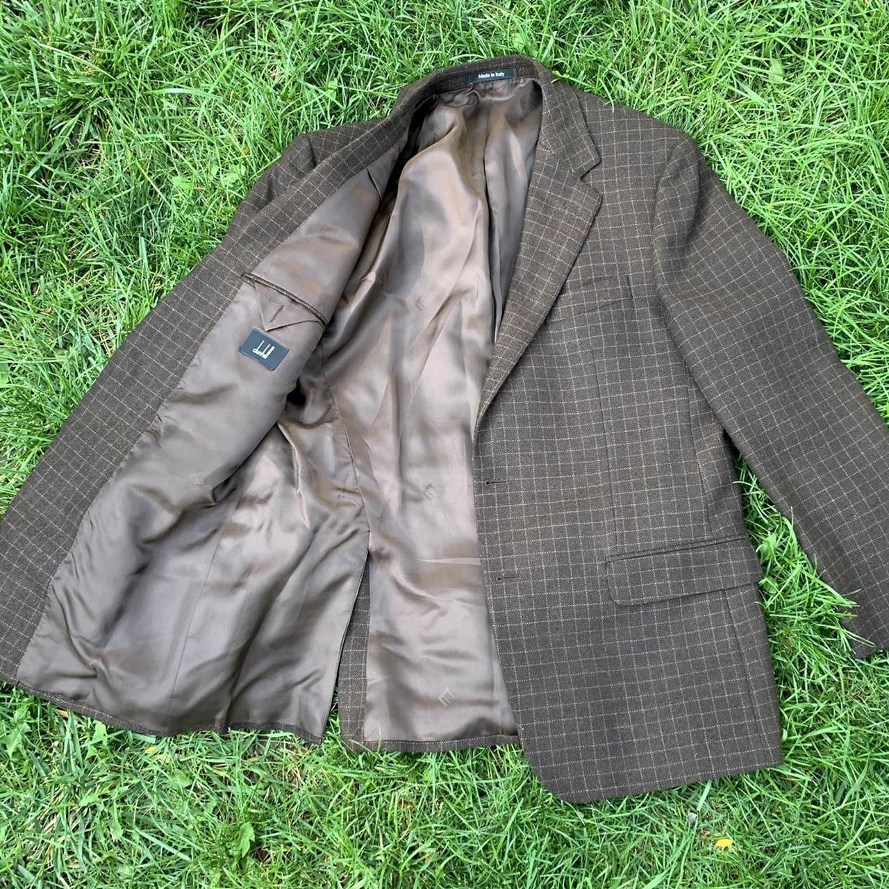 Dunhill Men's Brown and Tan Jacket (2)