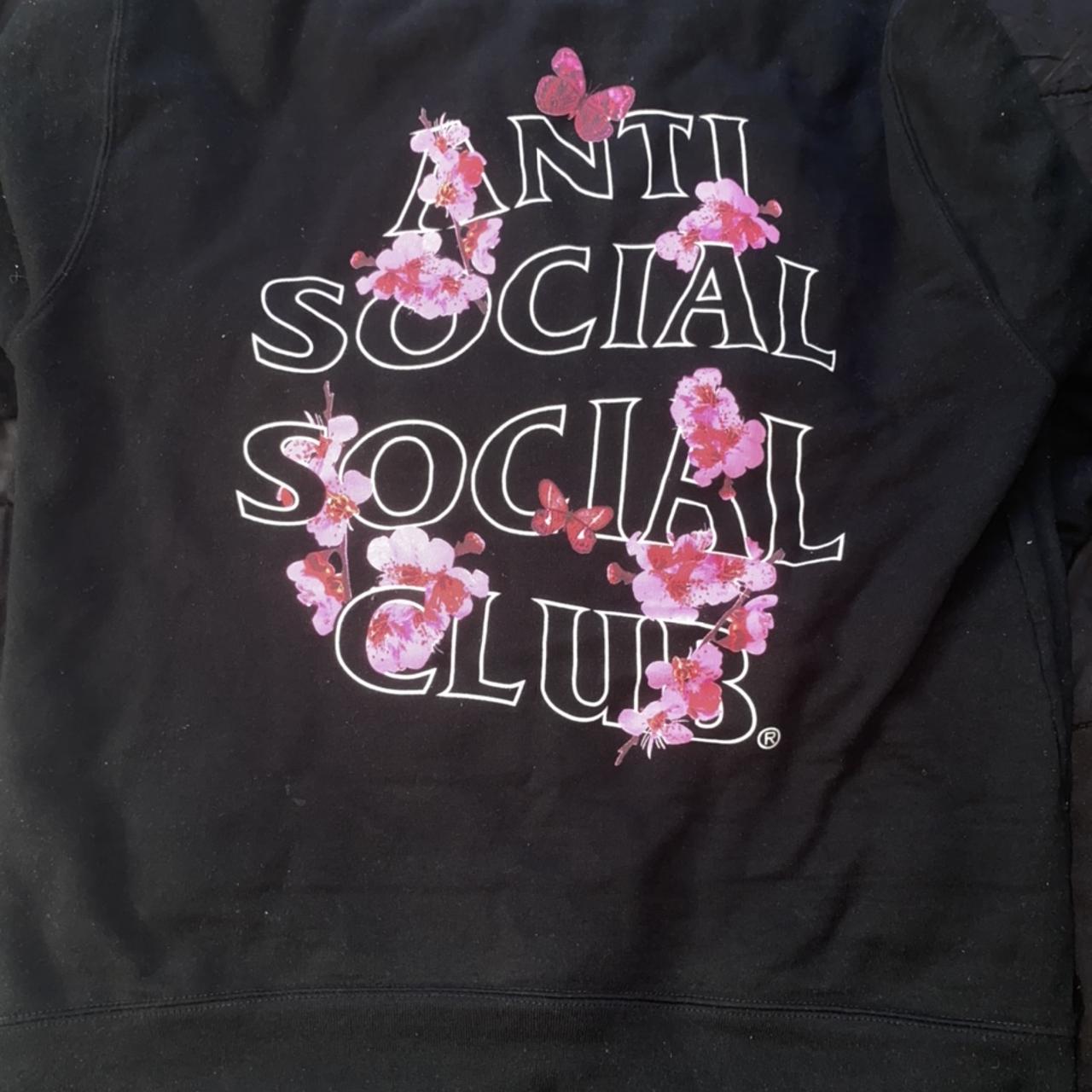 Anti Social Social Club Cherry Blossom hotsell Hoodie