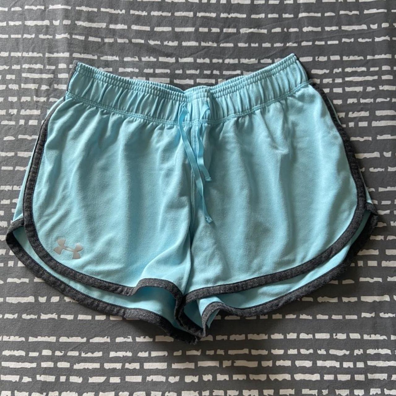 Under Armour blue running shorts Size XS but will... - Depop