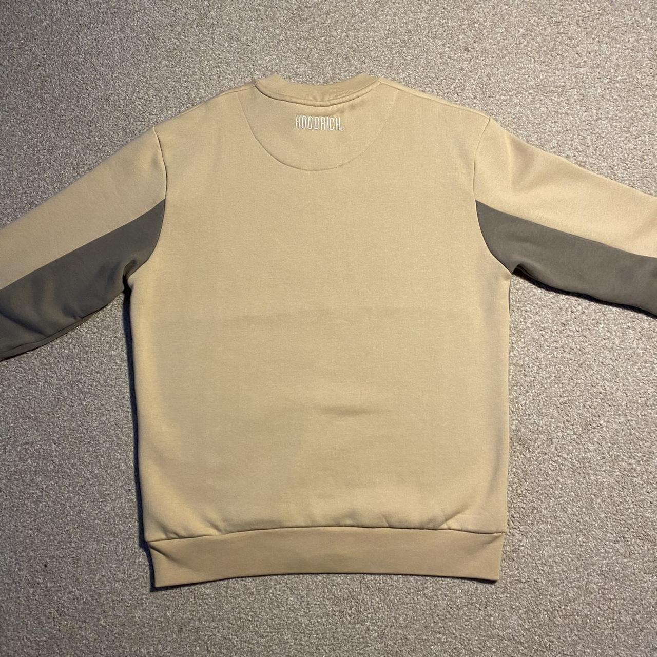 Hoodrich OG Rosco sweatshirt in beige. Mens size... - Depop