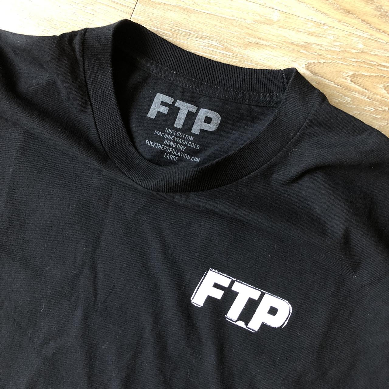 FTP STAMP TEE ▫️ Size: Large ▫️ Color: Black ▫️ | Depop
