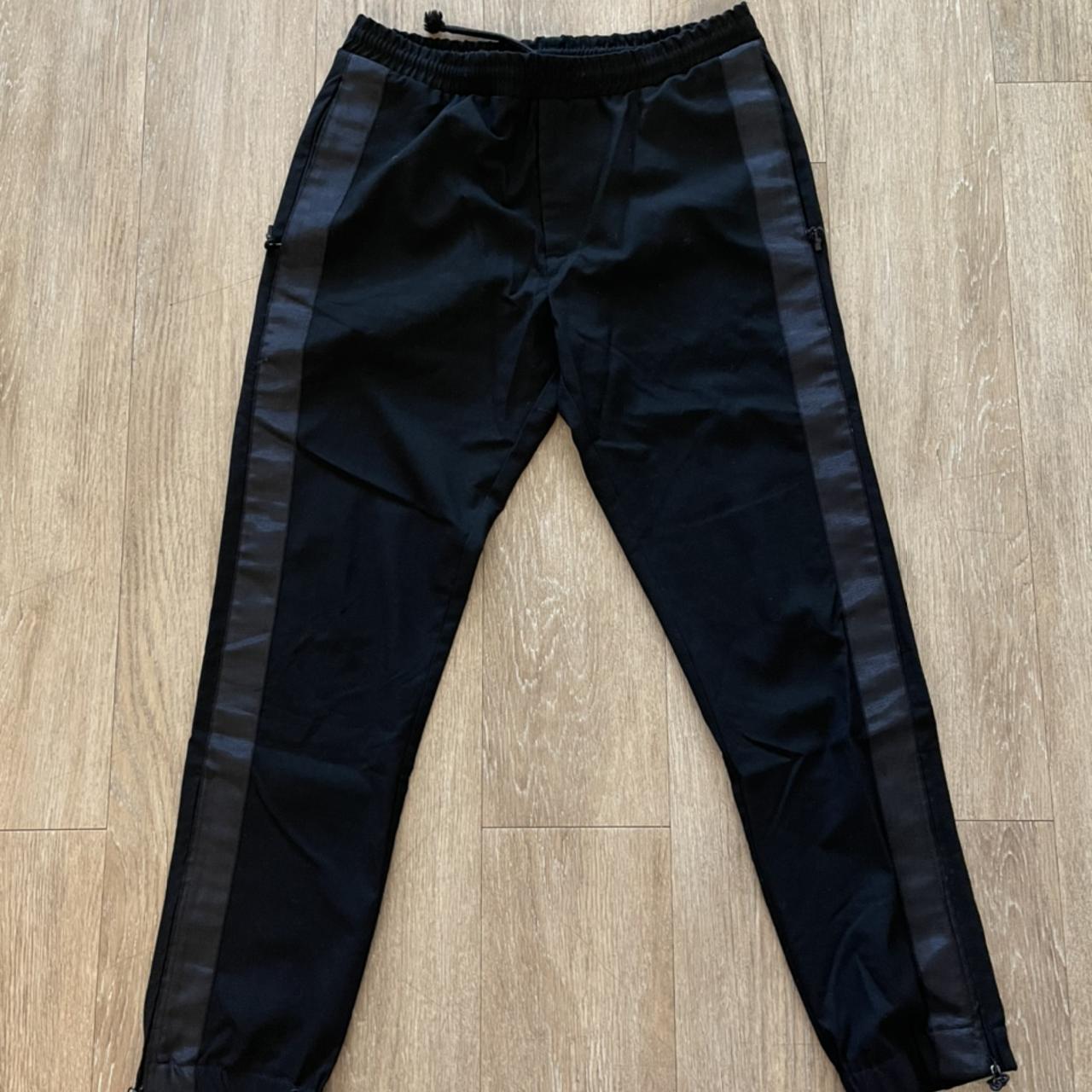 Zara Men's Black Joggers-tracksuits | Depop