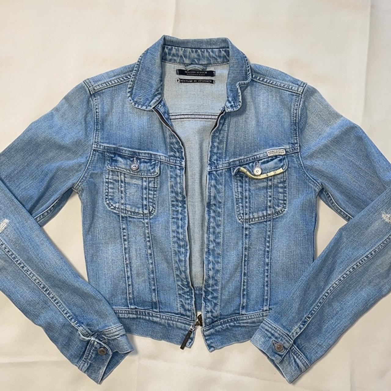 Maison Scotch Women's Blue Jacket