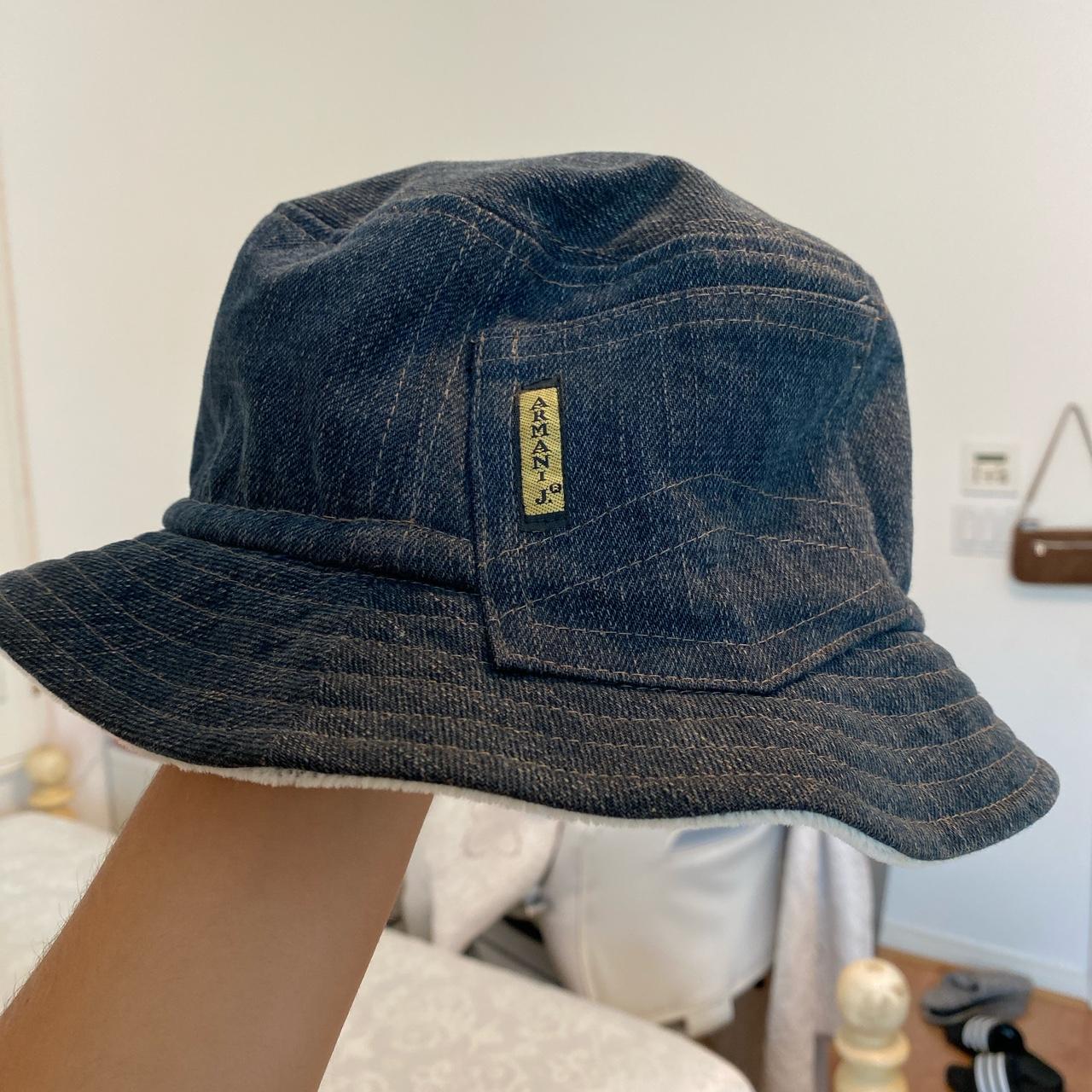 LOUIS VUITTON DENIM MONOGRAM BUCKET HAT - Depop