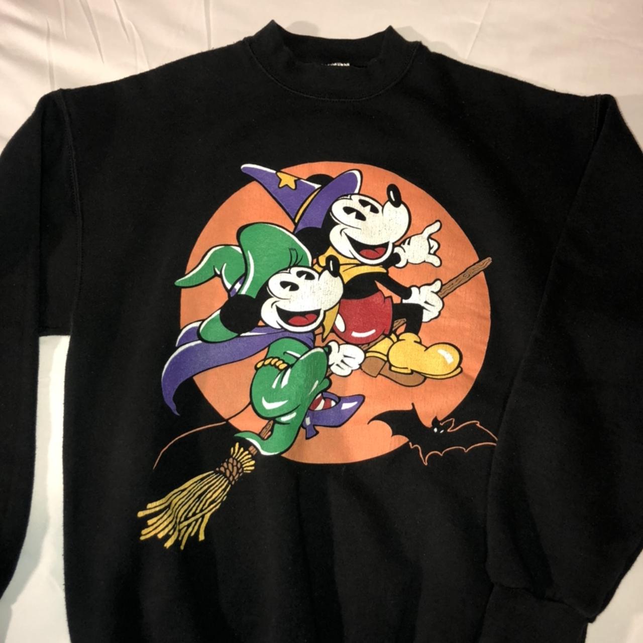 MICKEY Minnie ディズニーヴィンテージアメリカハロウィンスウェット 激レア】ディズニー スウェット ミッキー ミニー ハロウィン USA