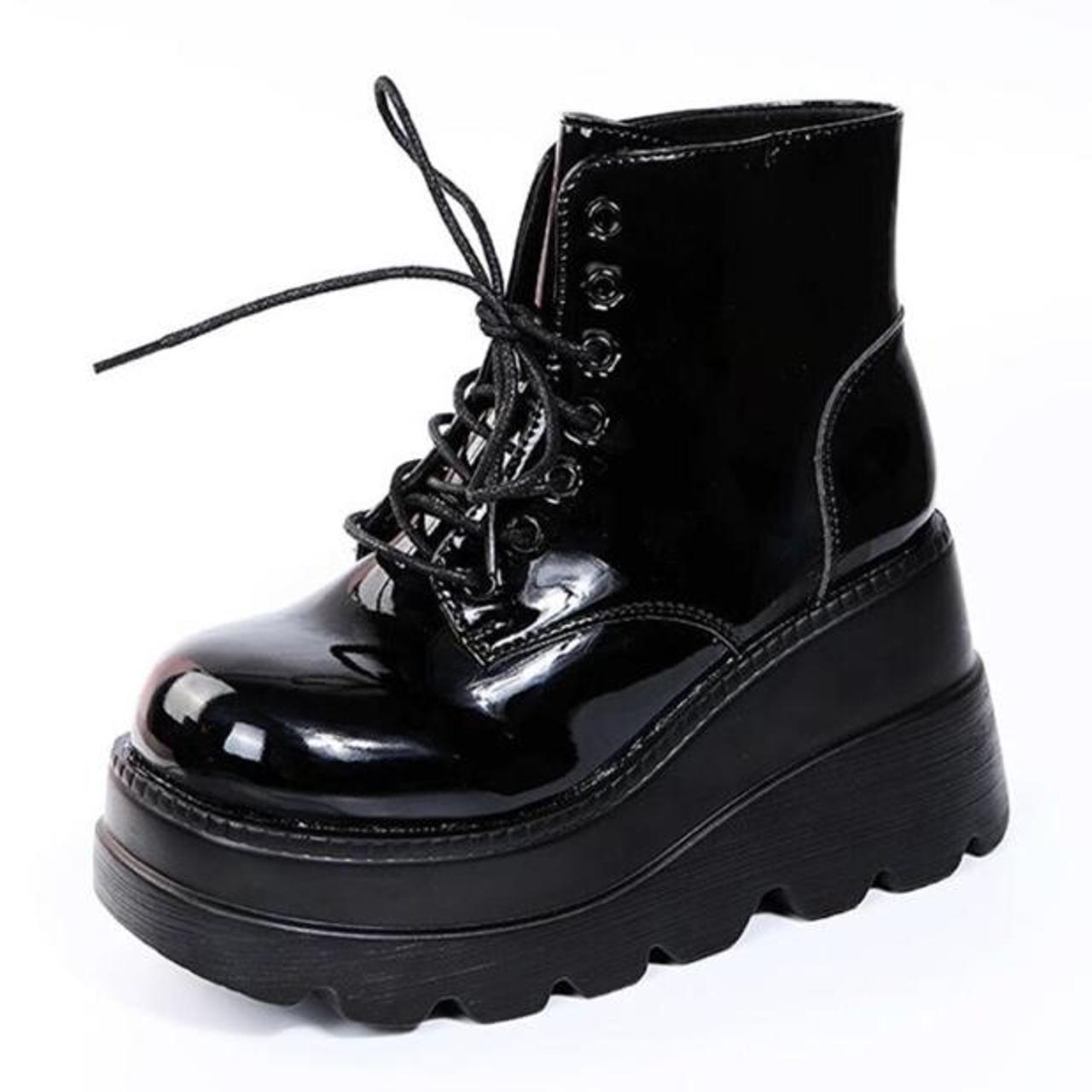 platform ankle boots