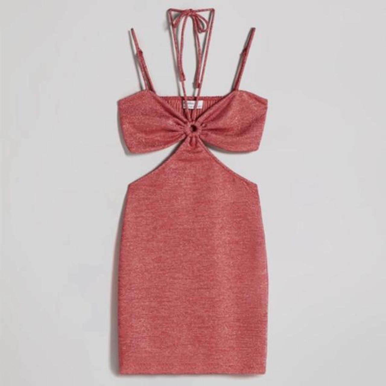 Bershka on sale pink dress