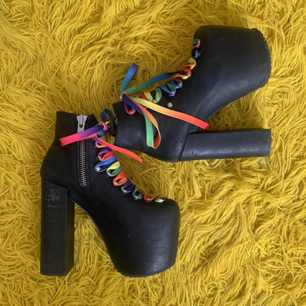 UNIF hellbound platform heels - comes with coloured...