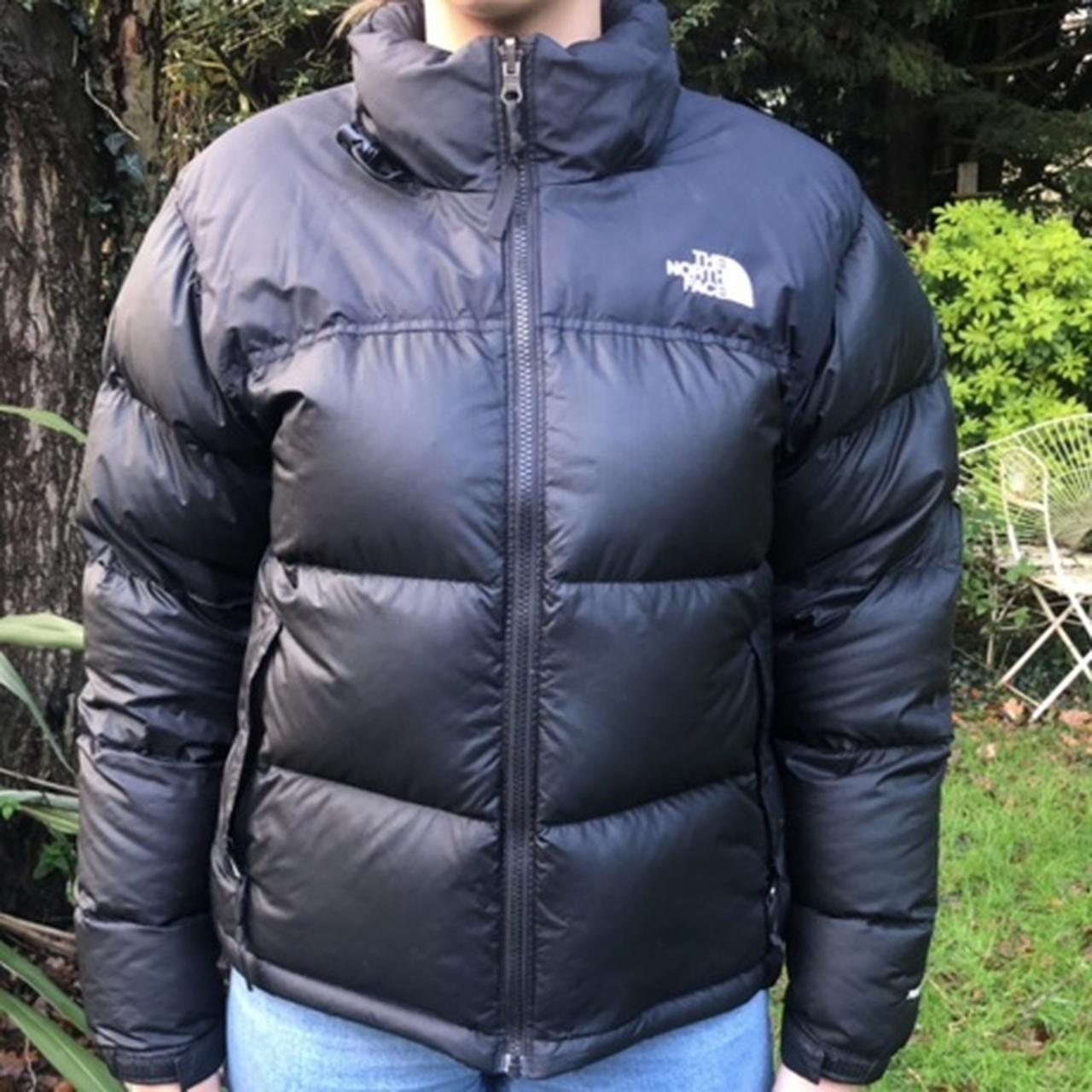 Black classic nuptuse north face puffer jacket Size... - Depop
