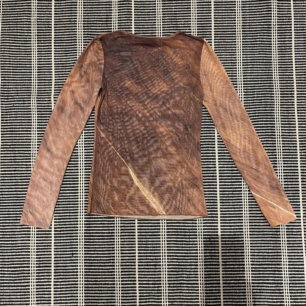 Acne Studios Women's Brown and Tan Vest (2)