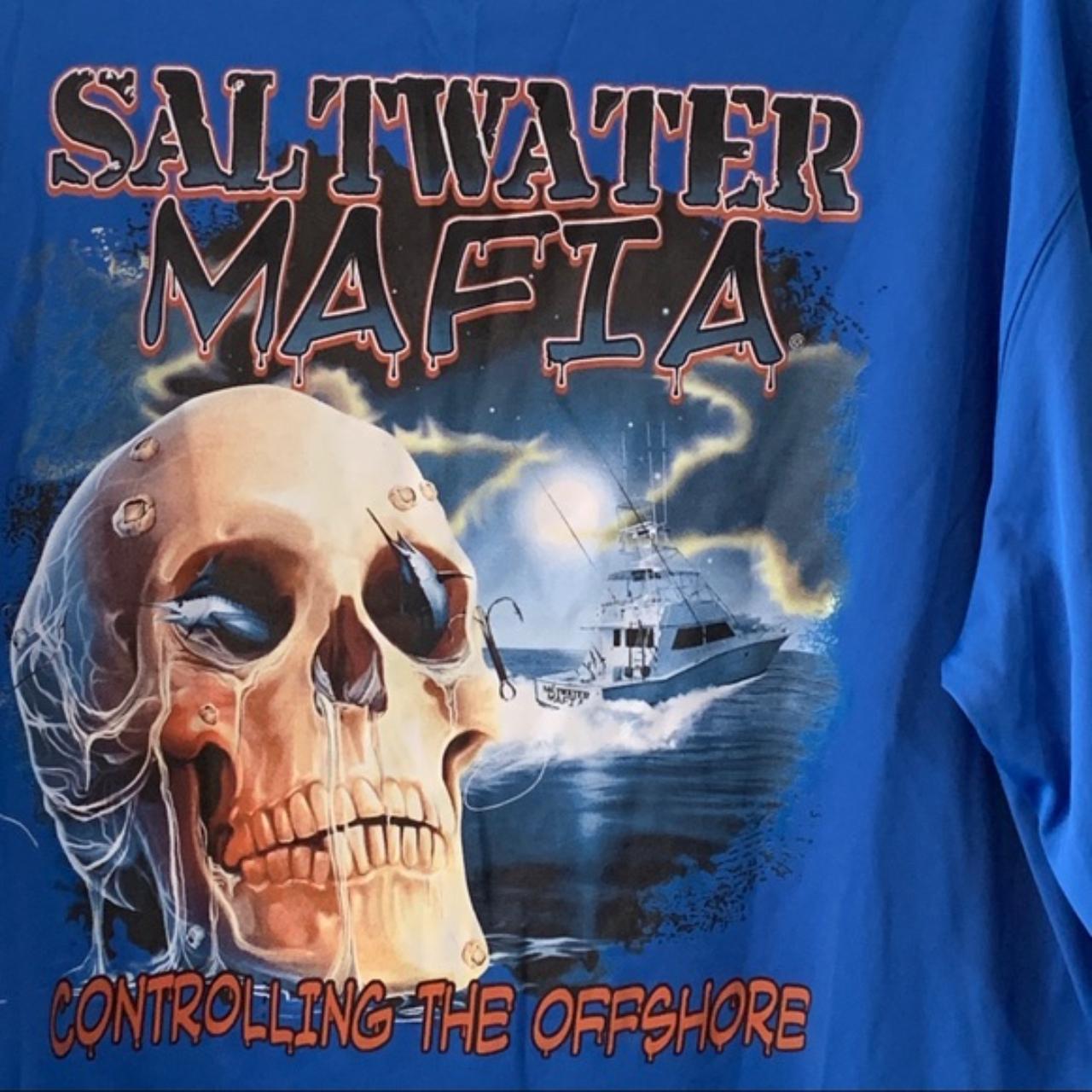 Denali Performance Saltwater Mafia Shirt Size XL - Depop