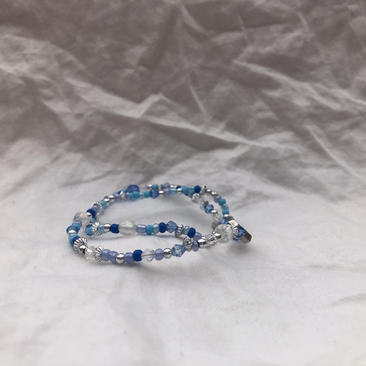 Women's Blue and Silver Jewellery