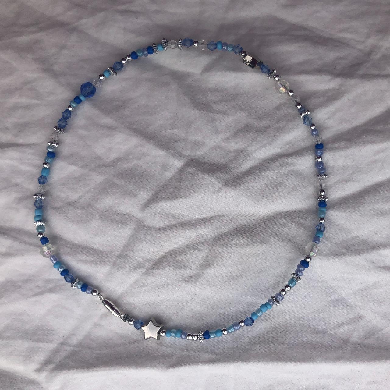 Women's Blue and Silver Jewellery (3)