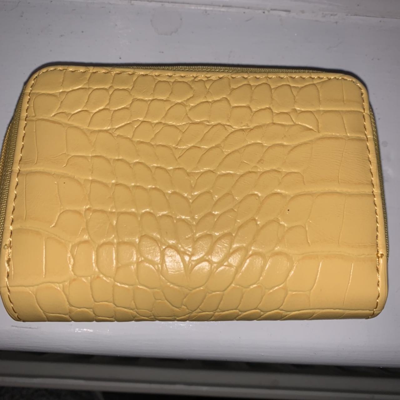 Never used primark yellow shell purse Depop