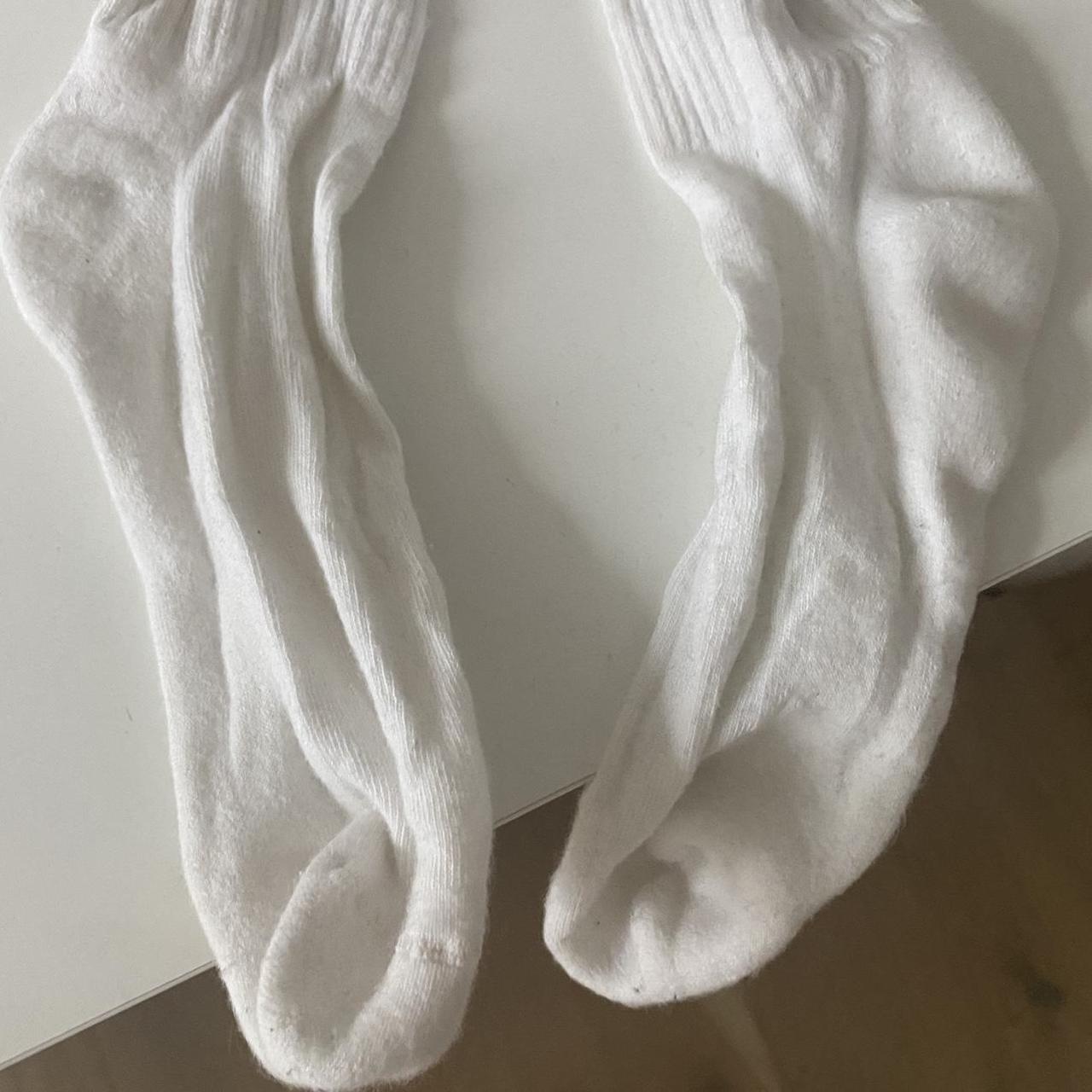 Authentic Offwhite long socks Washed but not worn Depop