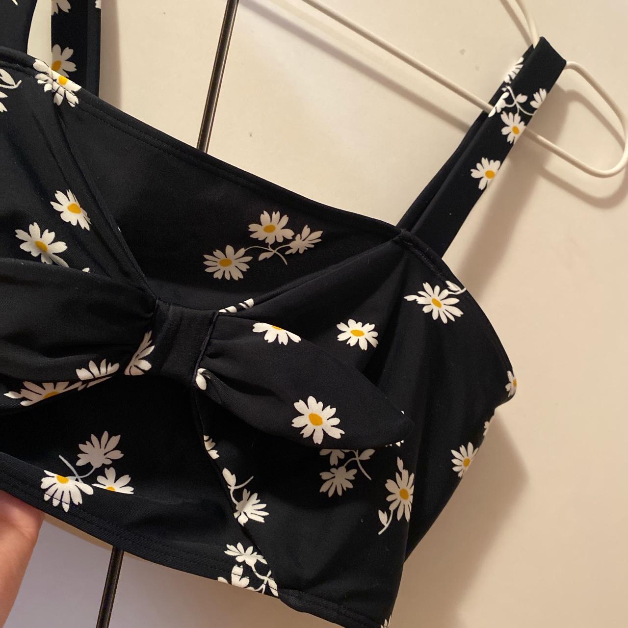 Bikini Set With Floral Print Never Worn In Great Depop 