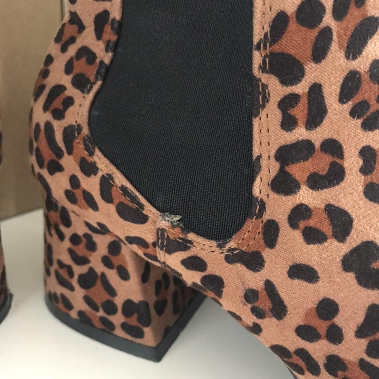 Leopard print clearance boots primark