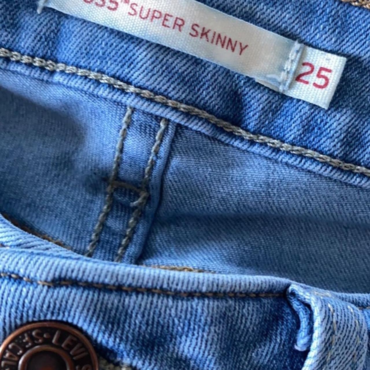 Levi Super Skinny Jeans Size 25 In Great Depop 