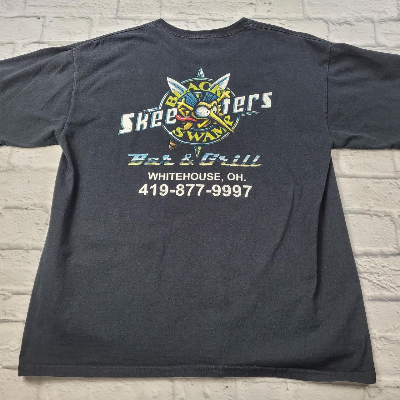 Skeeters Bar & Grill Graphic T-shirt Skeeters Black... - Depop