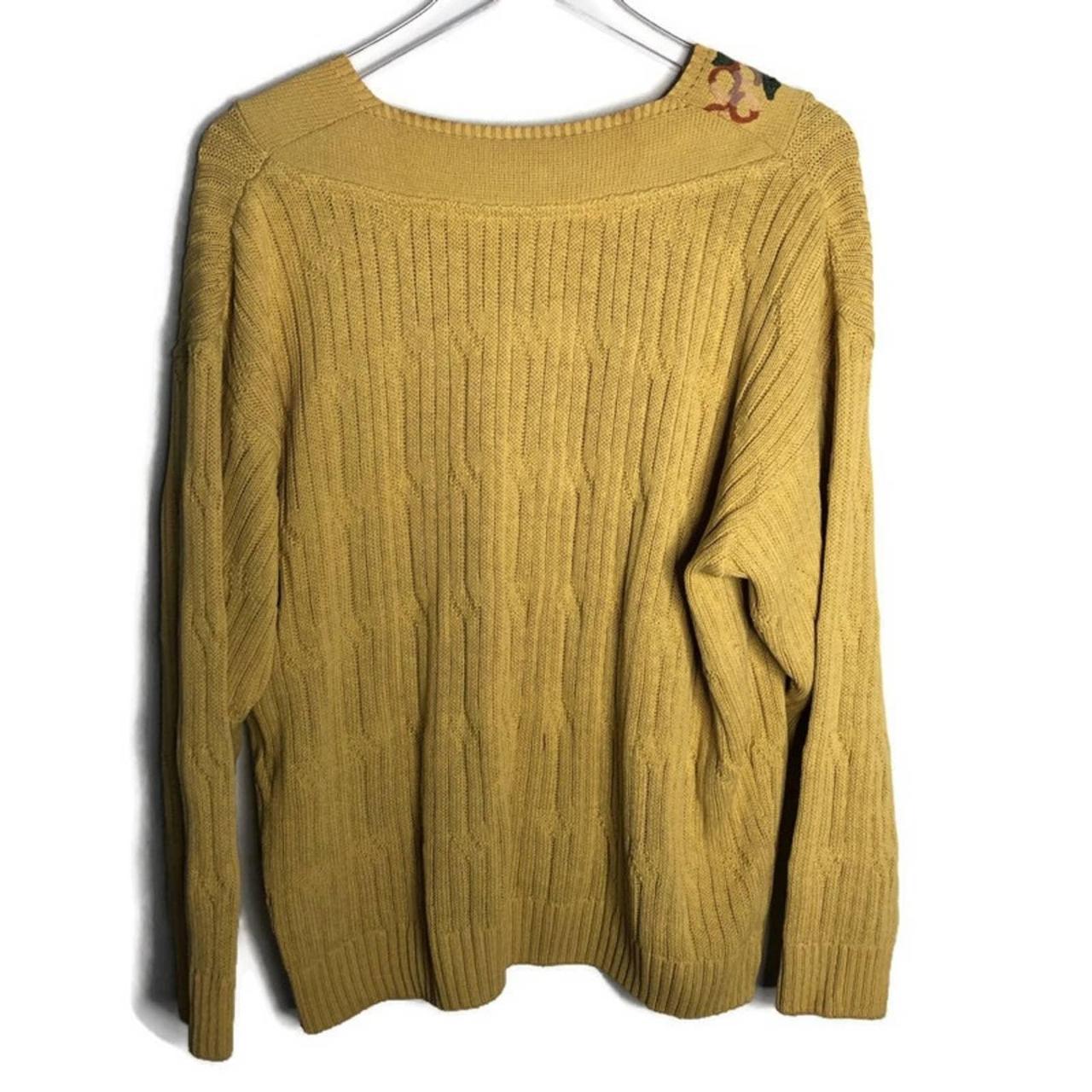 Product Image 2 - Vintage Yellow Marigold Knit Sweater