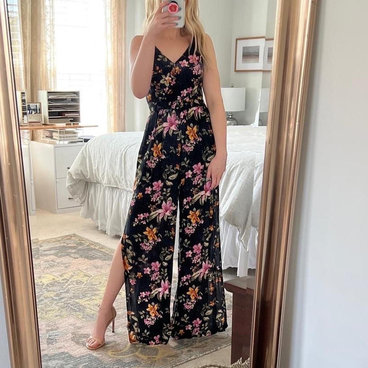 American Eagle Outfitters Tie Back Jumpsuit,