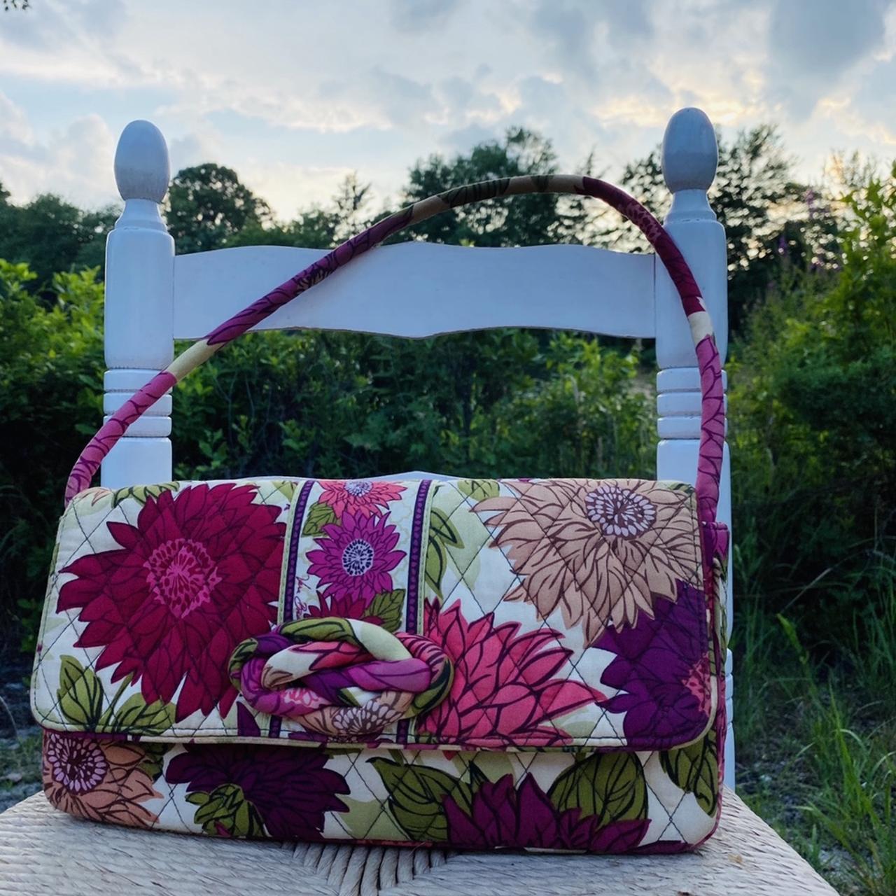 vera bradley floral purse