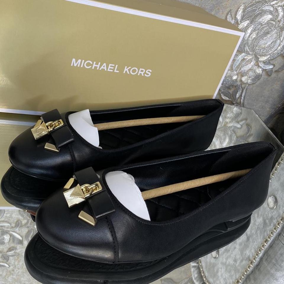 michael michael kors alice leather ballet flat