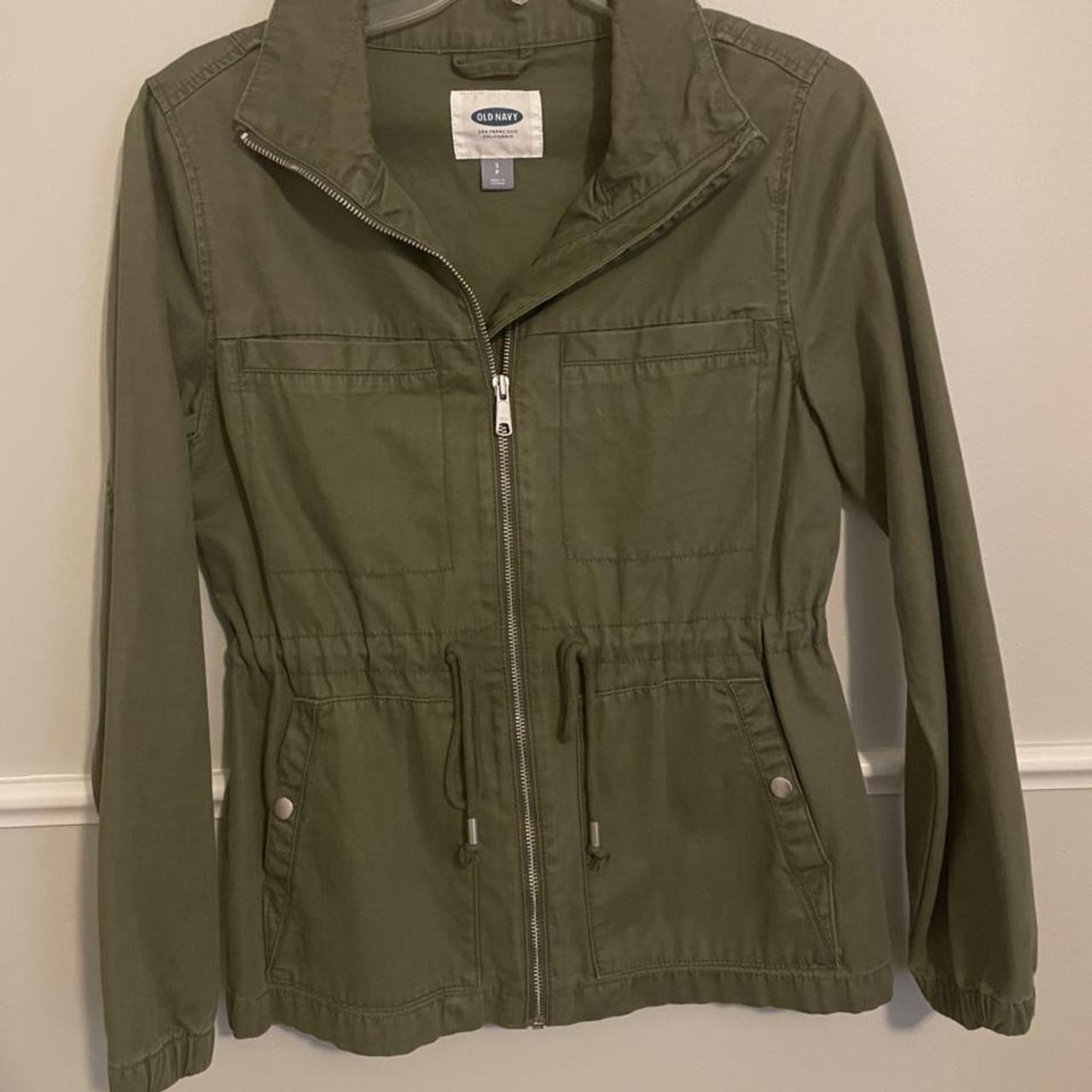 old navy olive green jacket