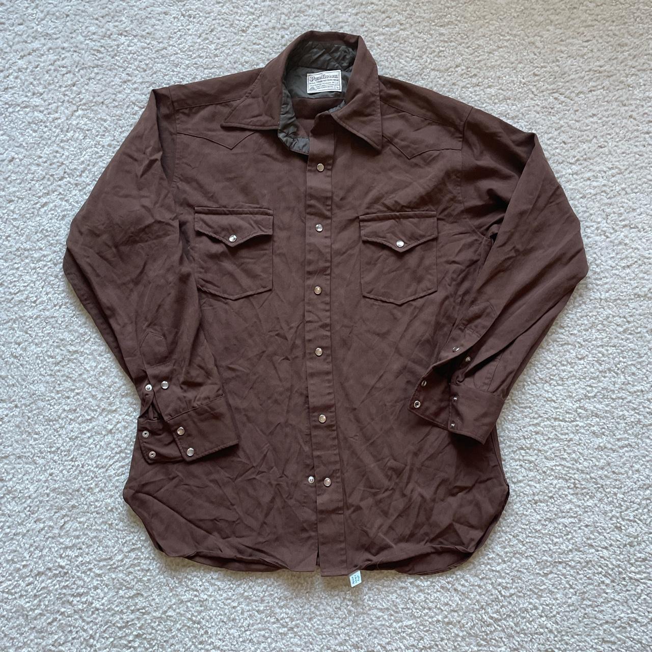 Product Image 1 - 70s Pendleton snap button up
SIZE