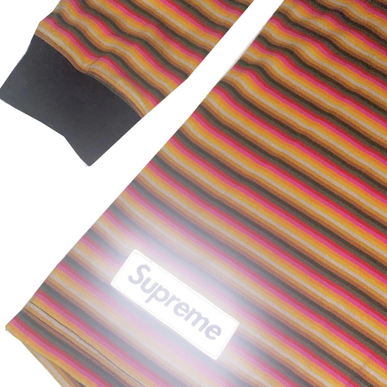 Supreme SS17 Multi Stripe Reflective Patch Long