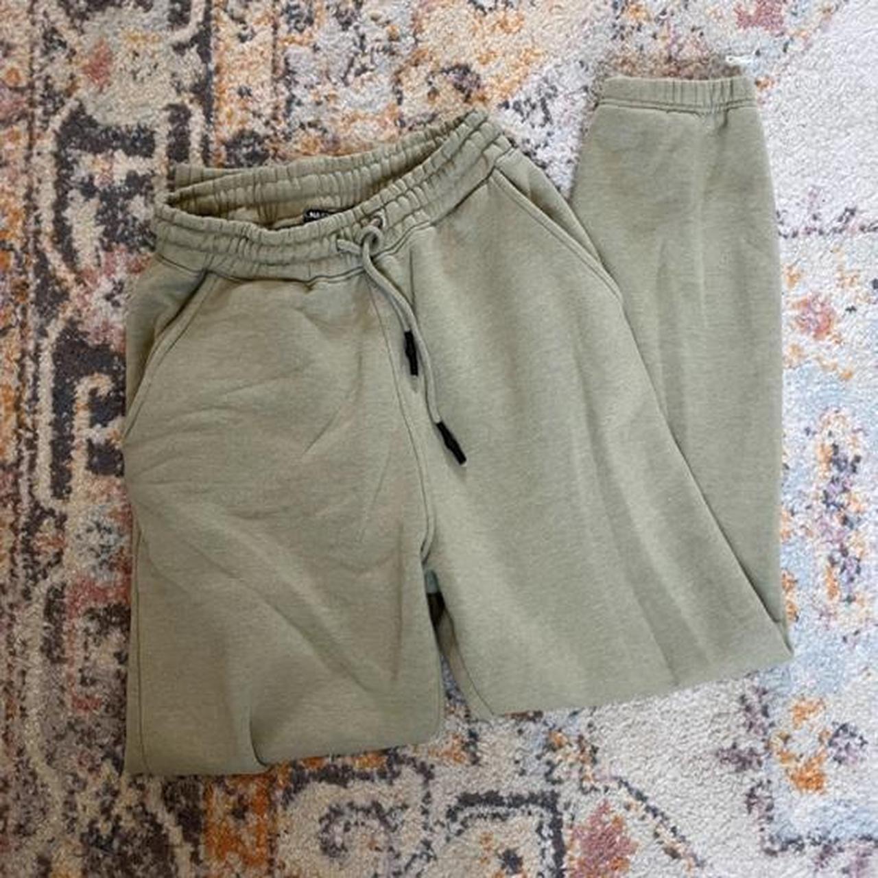 sage green sweats