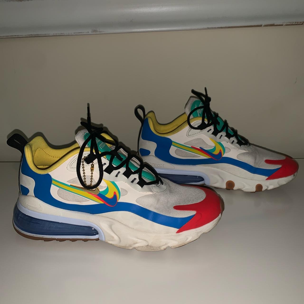 Nike air 27c react shoe. Only worn twice and in. Depop