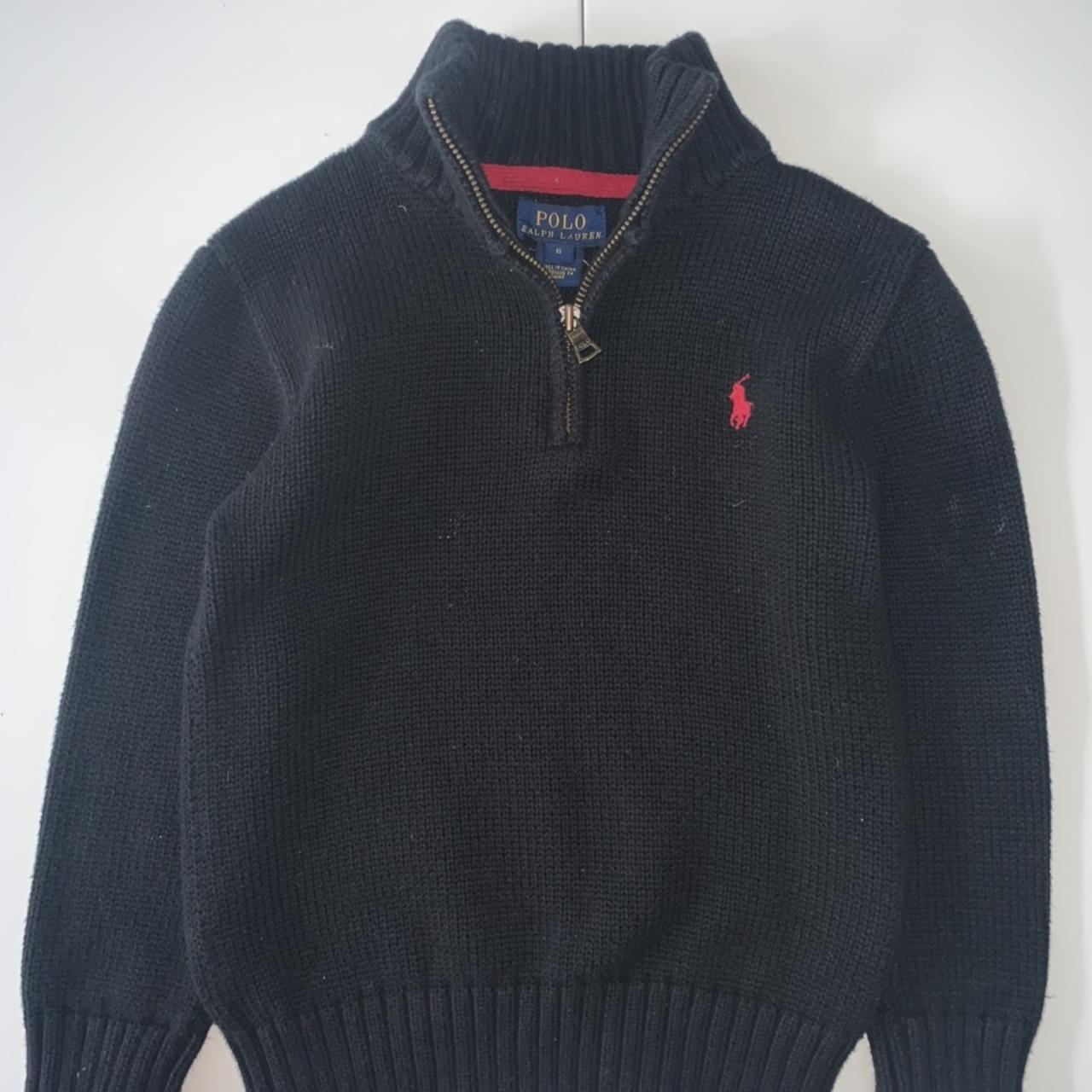 Trendy Junior Ralph Lauren long sleeve polo zipped... - Depop