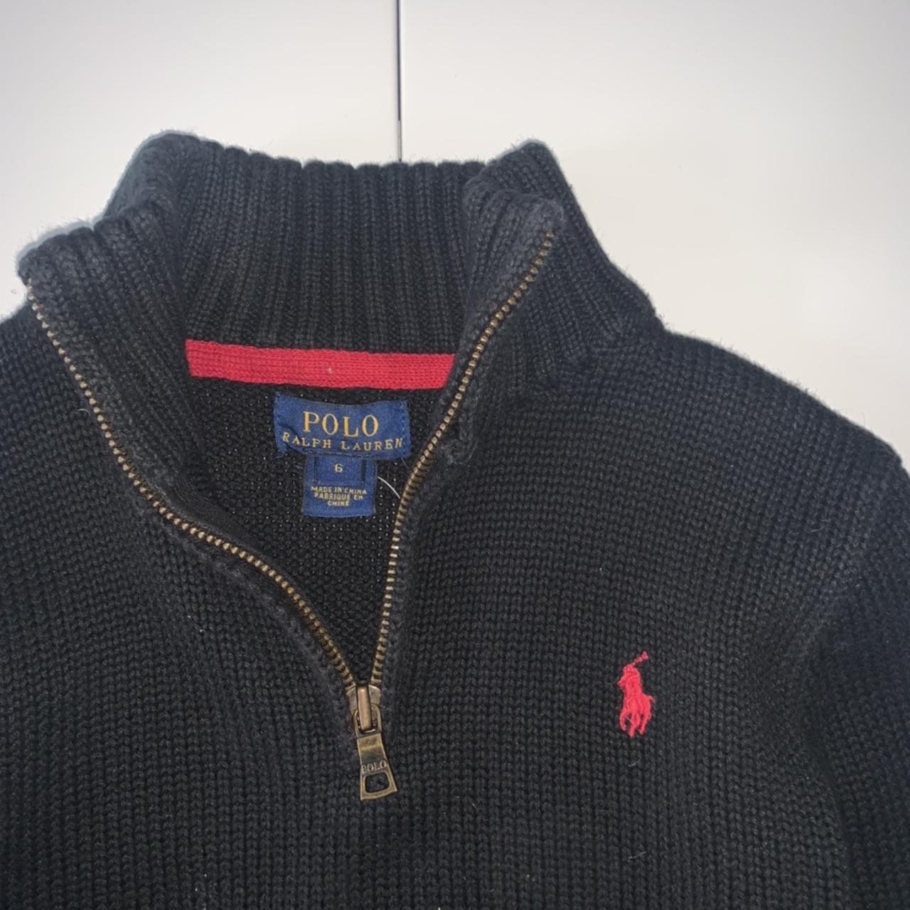 Trendy Junior Ralph Lauren long sleeve polo zipped... - Depop