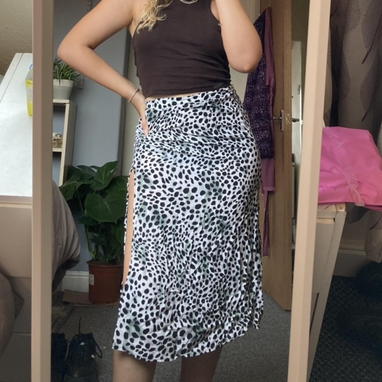 Leopard skirt outlet glassons