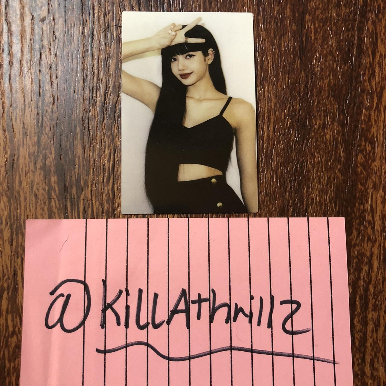 💛⭐️BLACKPINK THE ALBUM LISA PC⭐️💛 -$9.55 Shipped -no... - Depop