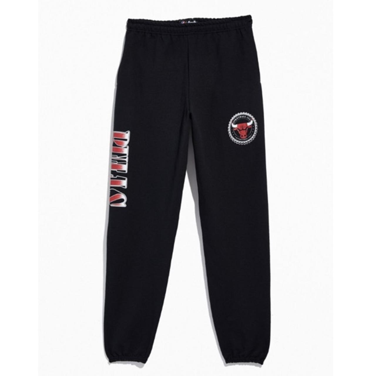 Men's Black and Red Joggers-tracksuits | Depop