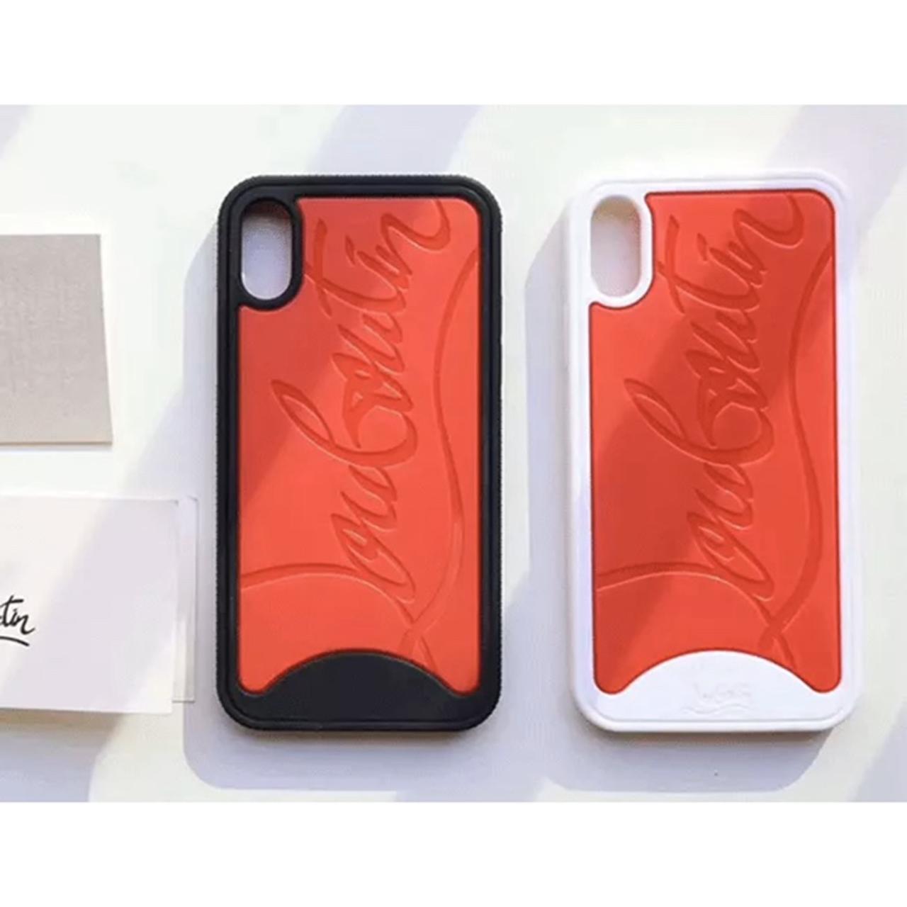 Christian Louboutin phone case with box!!! Available | Depop