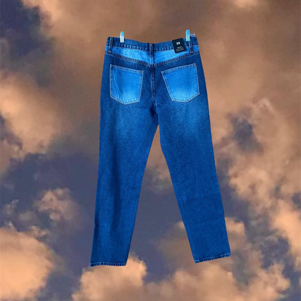 🐄 sick western two tone jeans 🐄 fashion nova mens... - Depop